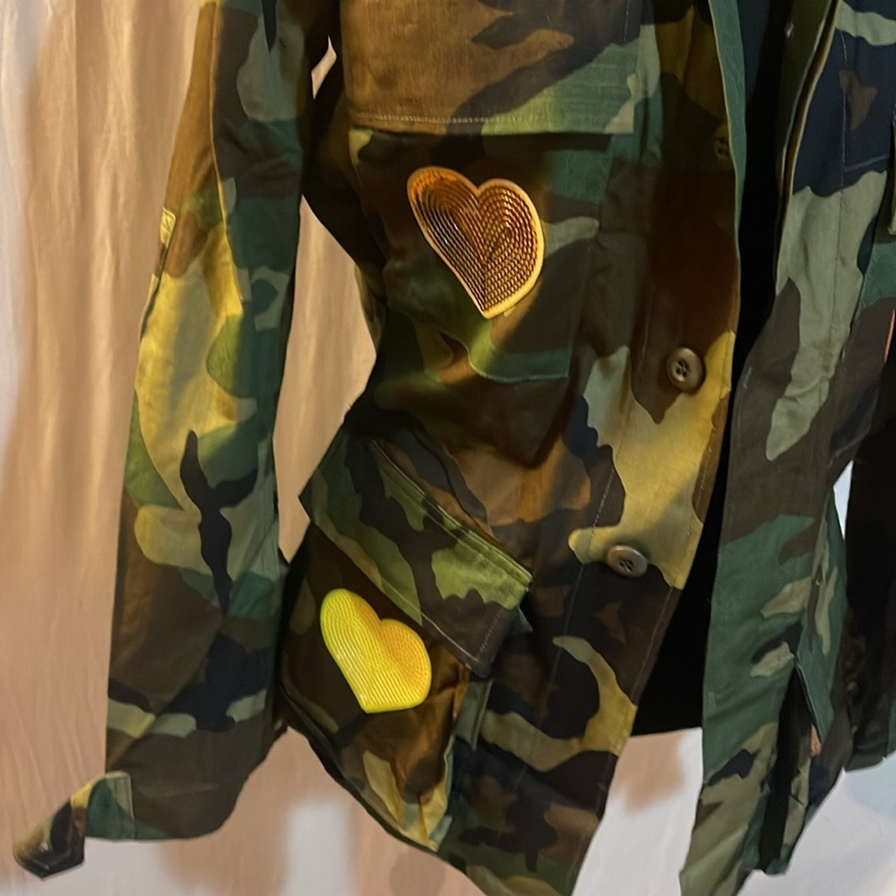 Army Print, Patchwork Jackets - image 3
